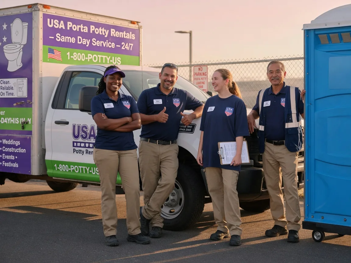 Porta Potty Rental company in Thurmond, WV